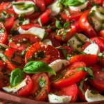 Fresh Tomato Caprese Salad