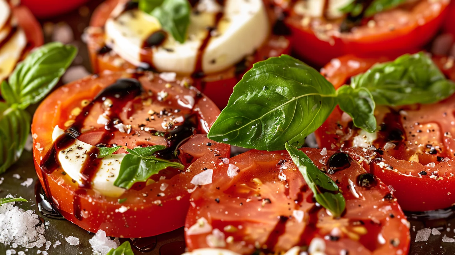 Fresh Tomato Caprese Salad