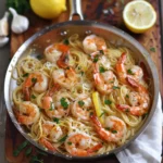 Garlic Butter Shrimp Scampi Pasta
