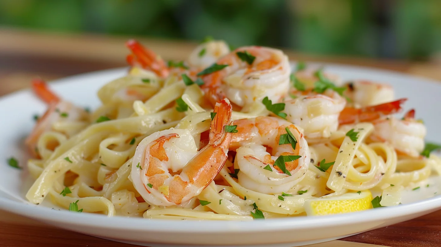 Garlic Butter Shrimp Scampi Pasta