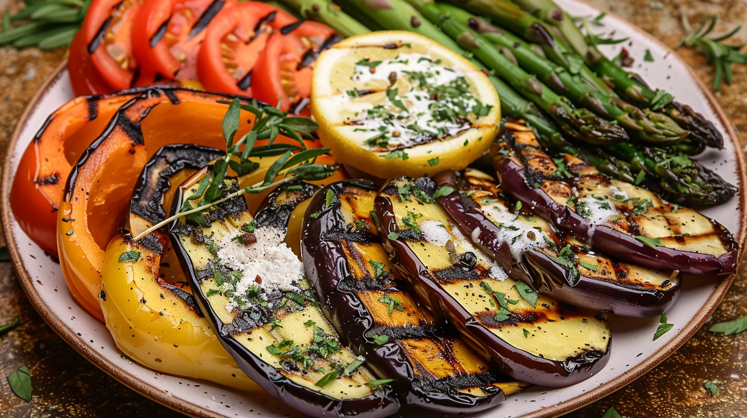 Grilled Mediterranean Vegetable Platter