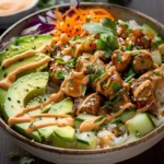 Healthy Bang Bang Chicken Bowl