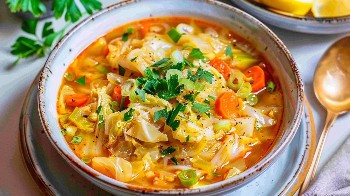 Healthy Detox Cabbage Soup