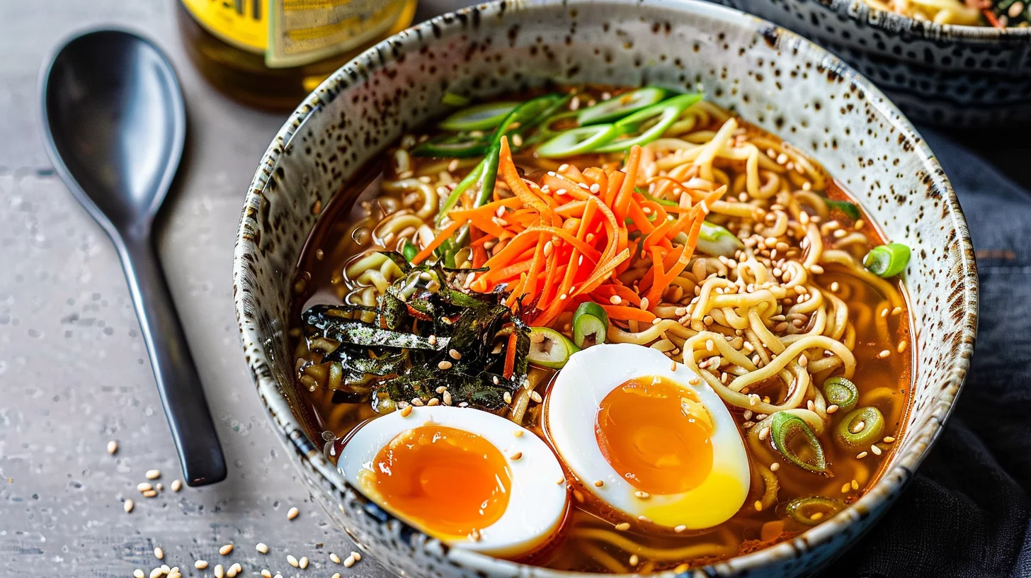 Homemade Japanese Ramen Bowls