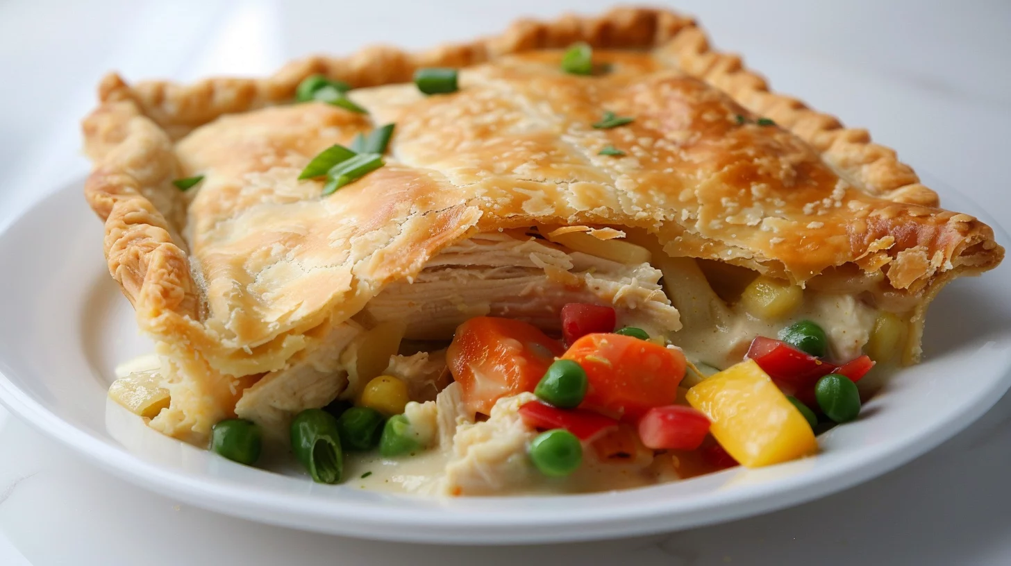 Homestyle Chicken Pot Pie with Flaky Crust