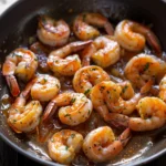 Honey Garlic Shrimp Skillet
