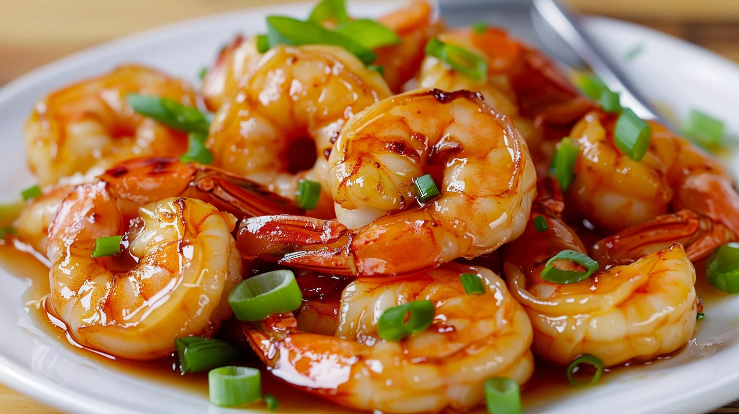 Honey Garlic Shrimp Skillet