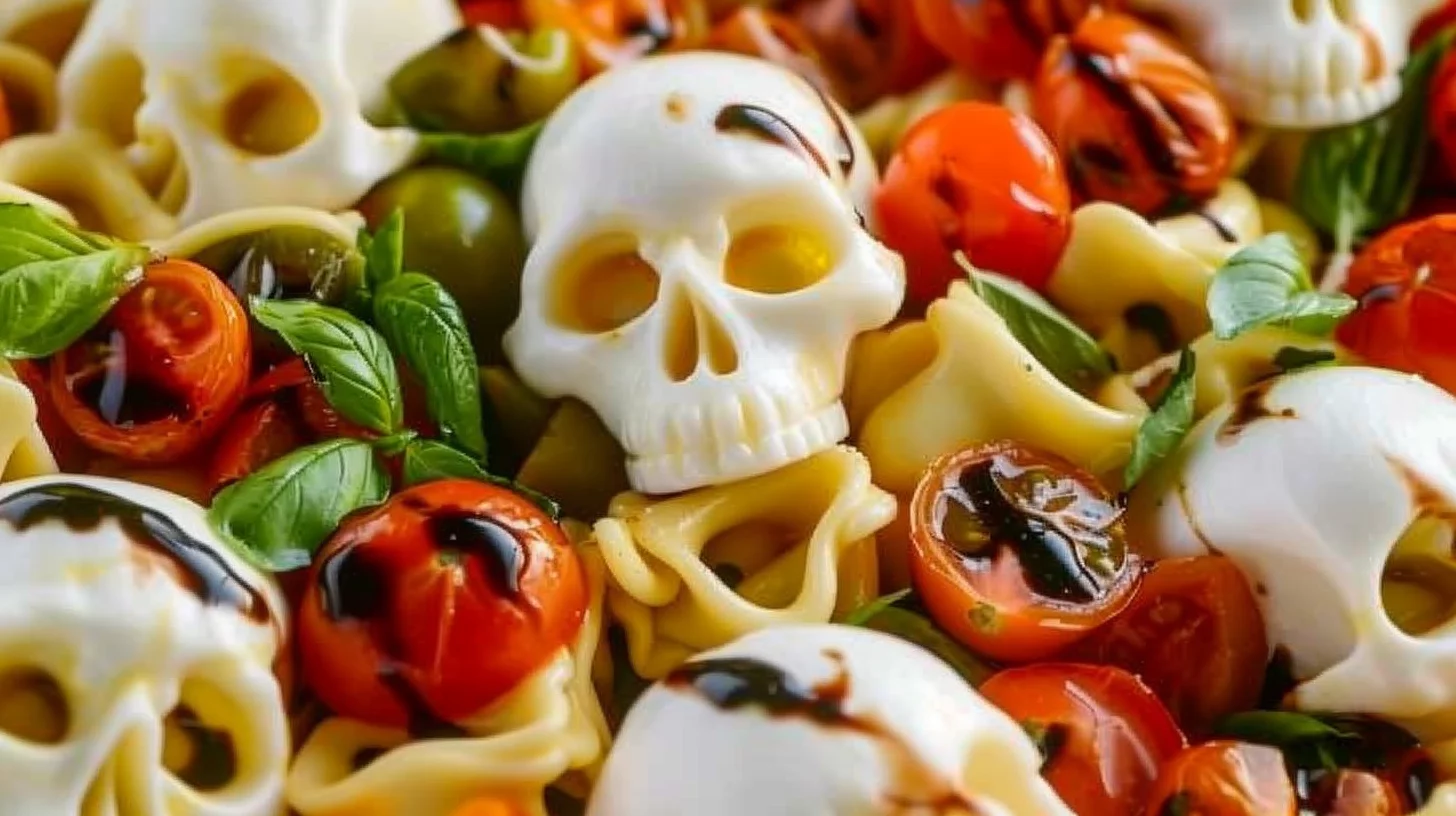 How To Make Mozzarella Cheese Skulls
