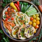 Hummus & Fresh Veggie Platter