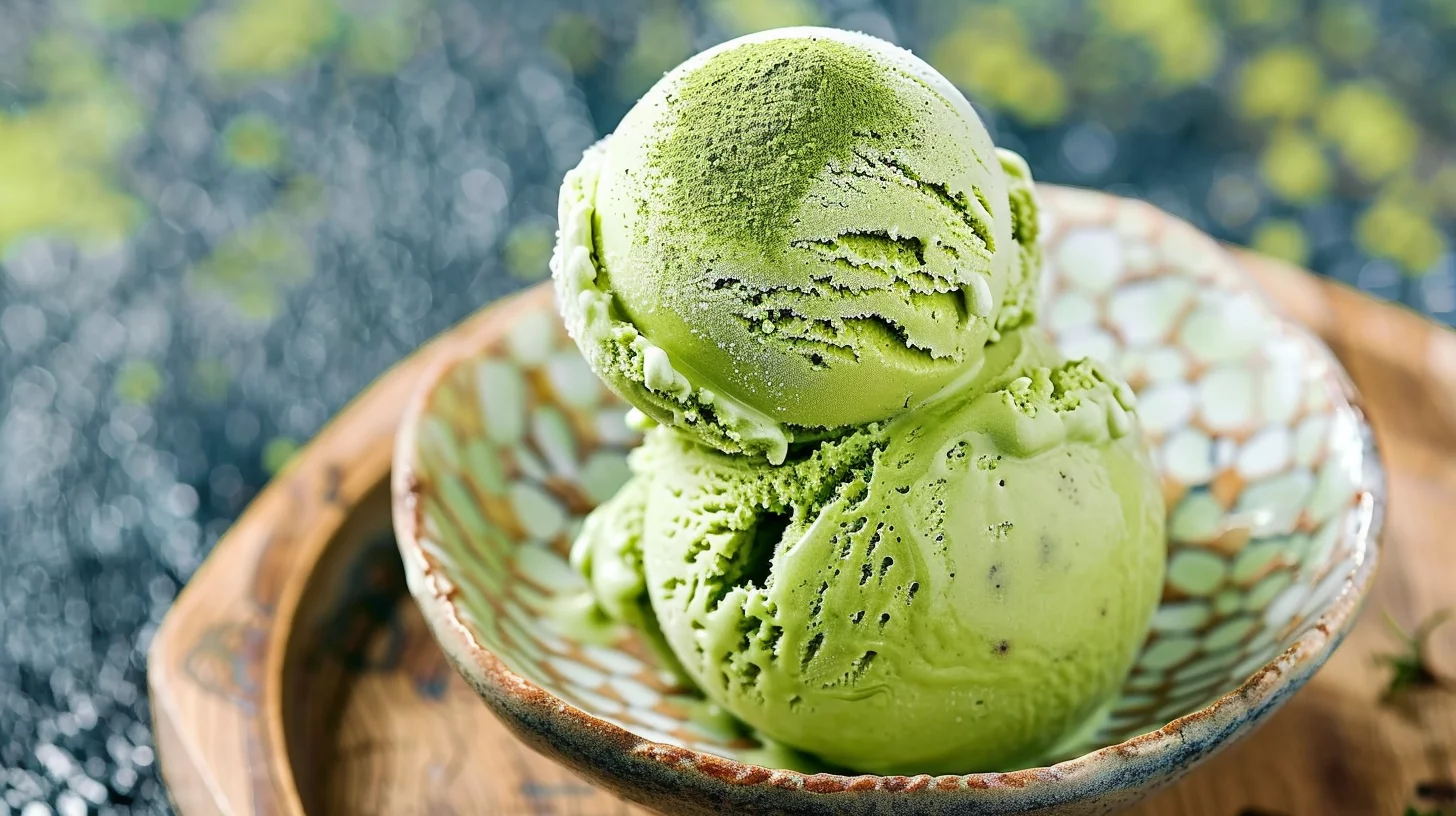Japanese Matcha Green Tea Ice Cream