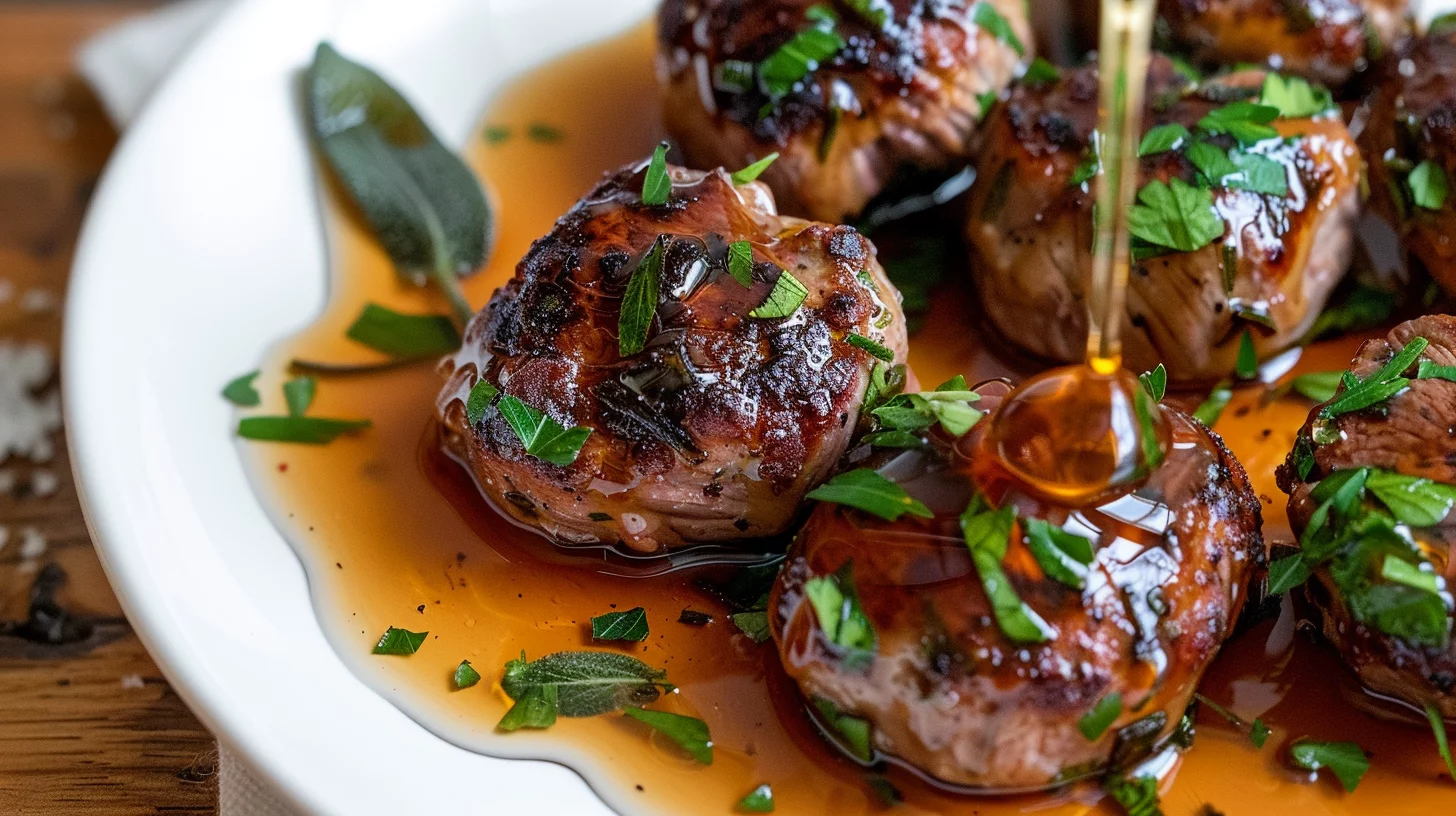 Maple Sage Venison Poppers
