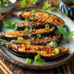Miso Glazed Eggplant