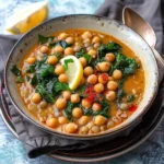 Moroccan Chickpea Soup