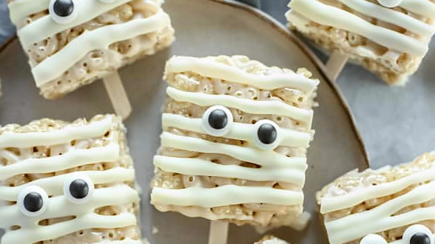 Mummy Rice Krispie Treats
