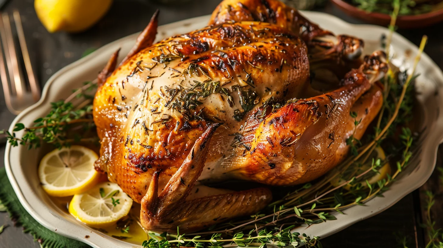 Perfect Roast Chicken with Herbs