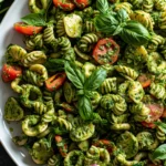 Pesto Pasta with Fresh Veggies