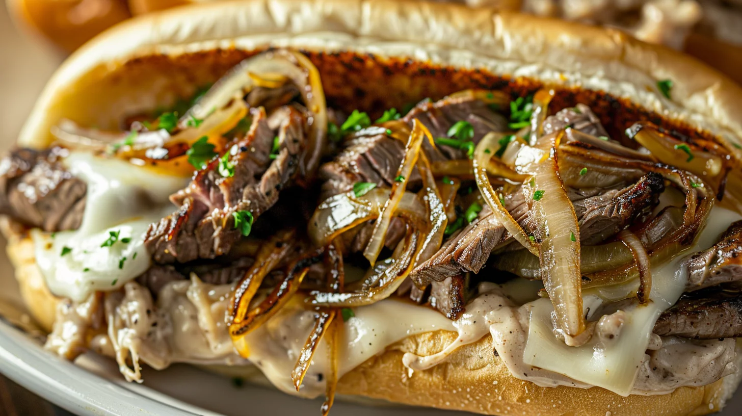 Philly Cheesesteak Sandwich