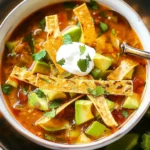 Quick and Easy Tortilla Soup