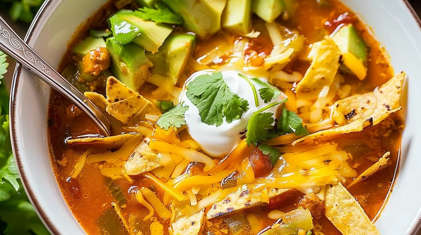 Quick and Easy Tortilla Soup