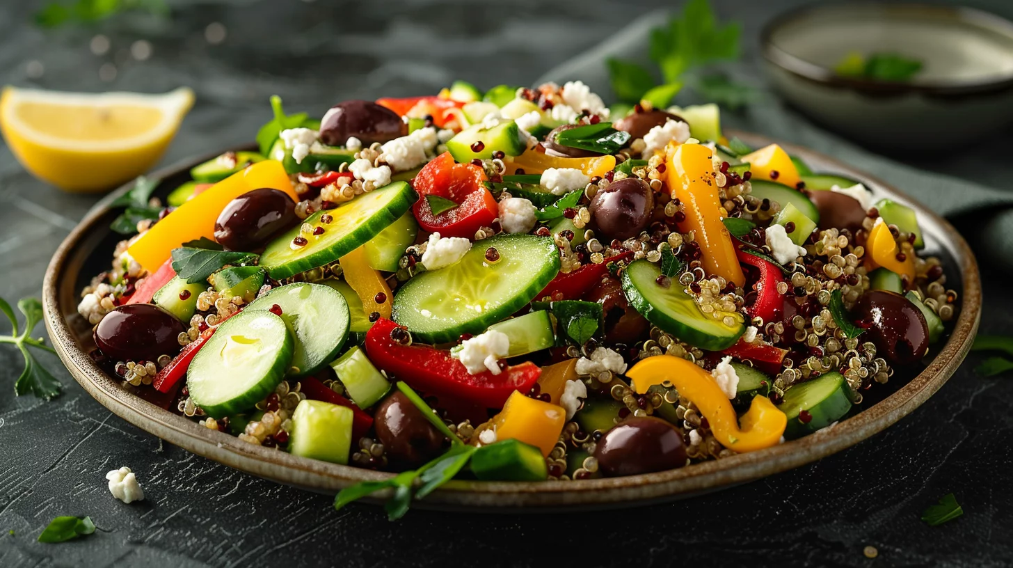 Quinoa Pepper Salad