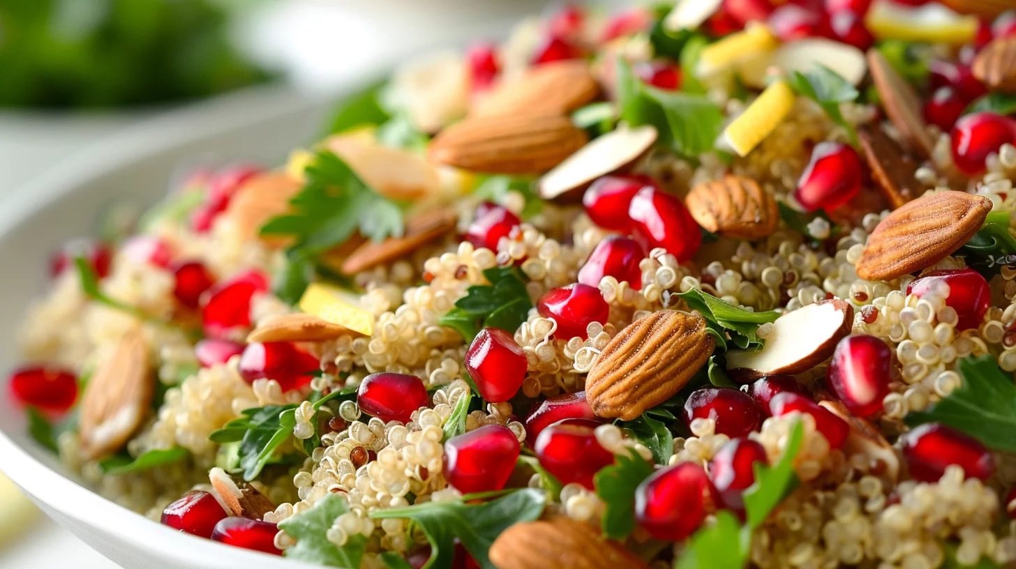 Quinoa Pomegranate Salad