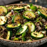 Quinoa Zucchini Salad