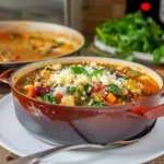 Rustic Minestrone Soup