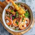Shrimp Tempura Udon Soup