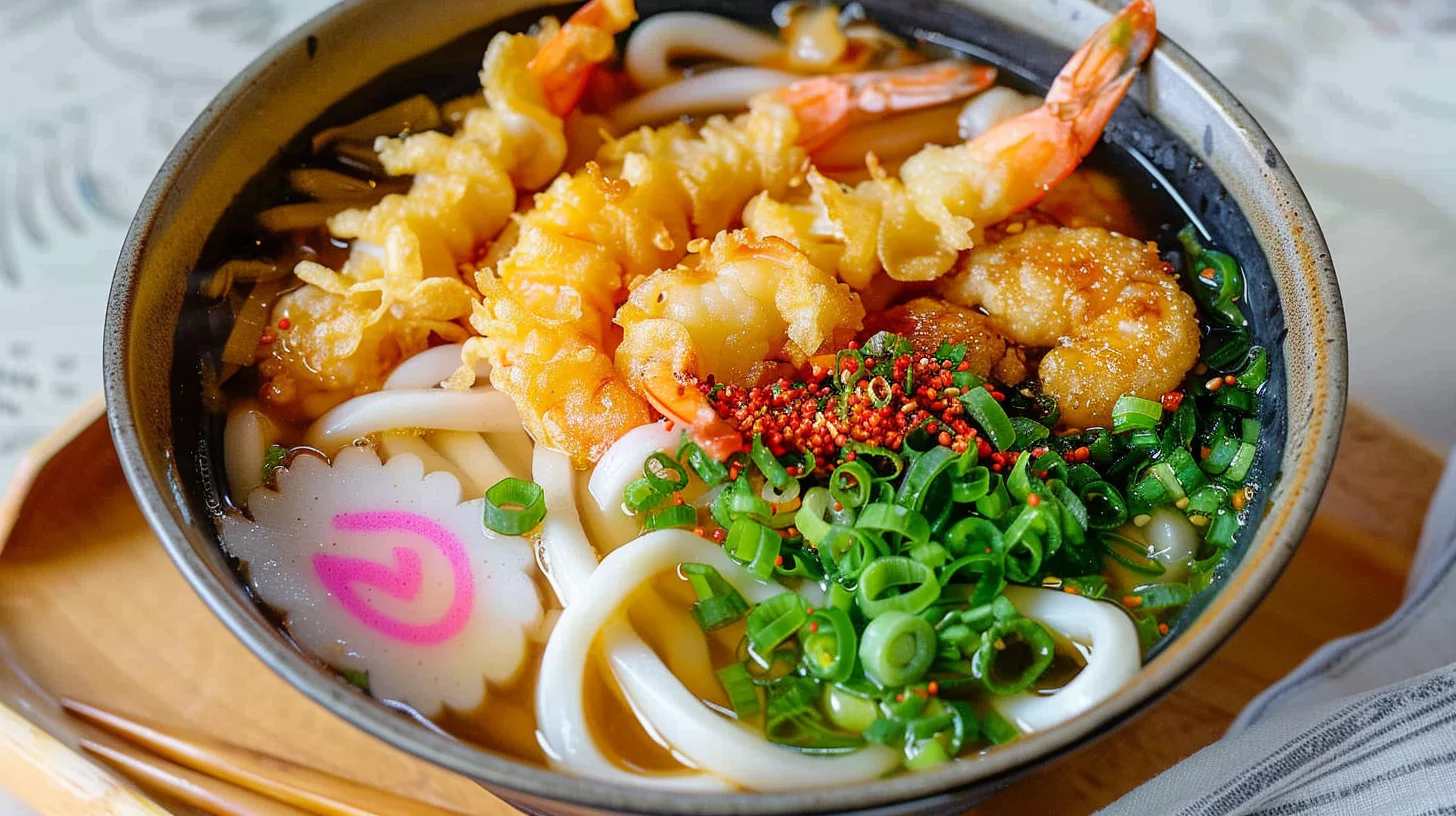 Shrimp Tempura Udon Soup