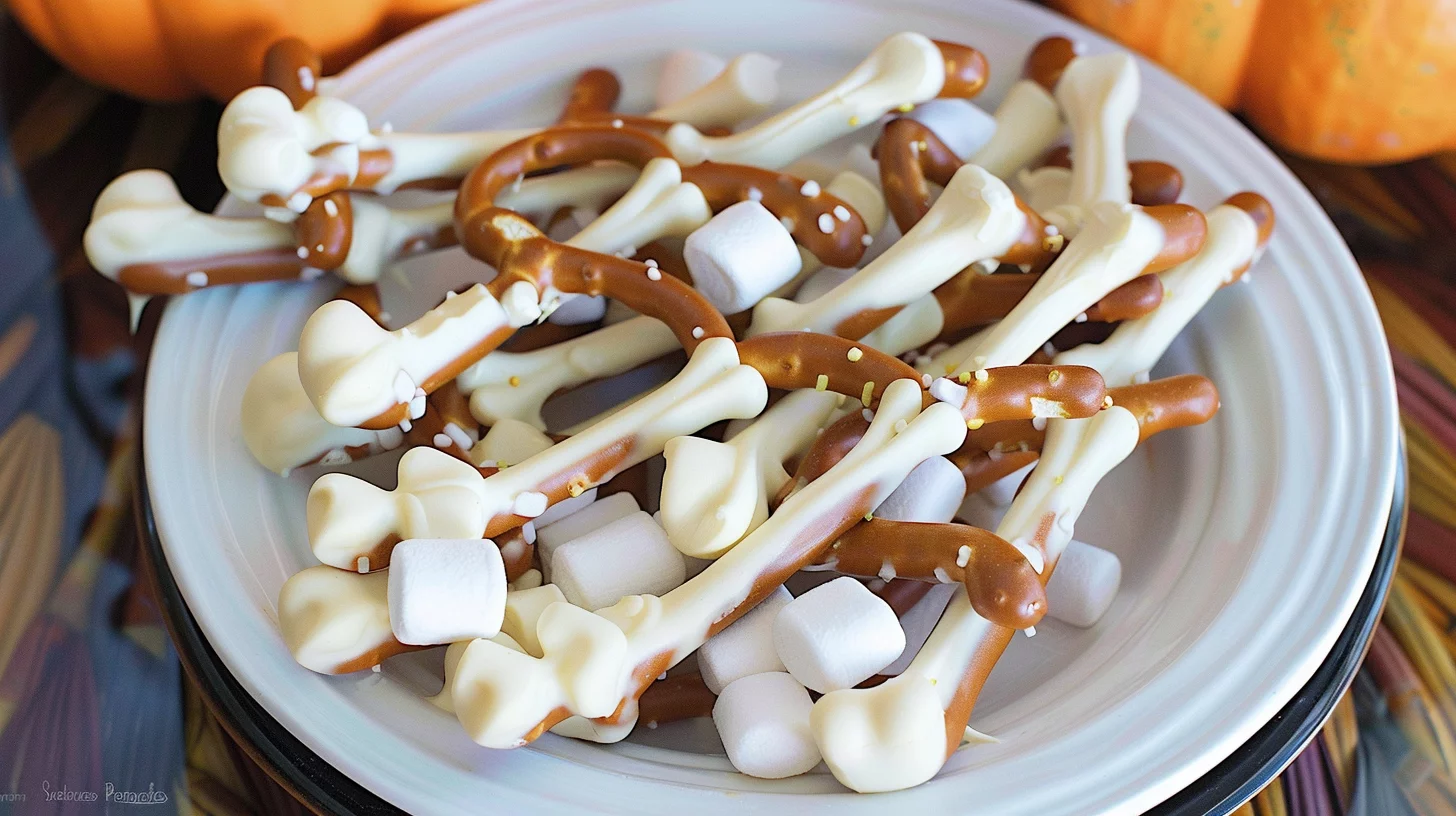 Skeleton Bone Pretzels