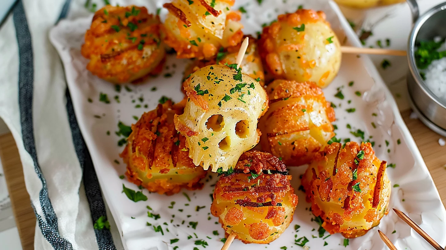 Skull Shaped Potatoes