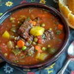 Slow Cooker Beef and Vegetable Soup