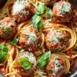 Spaghetti & Italian Meatballs