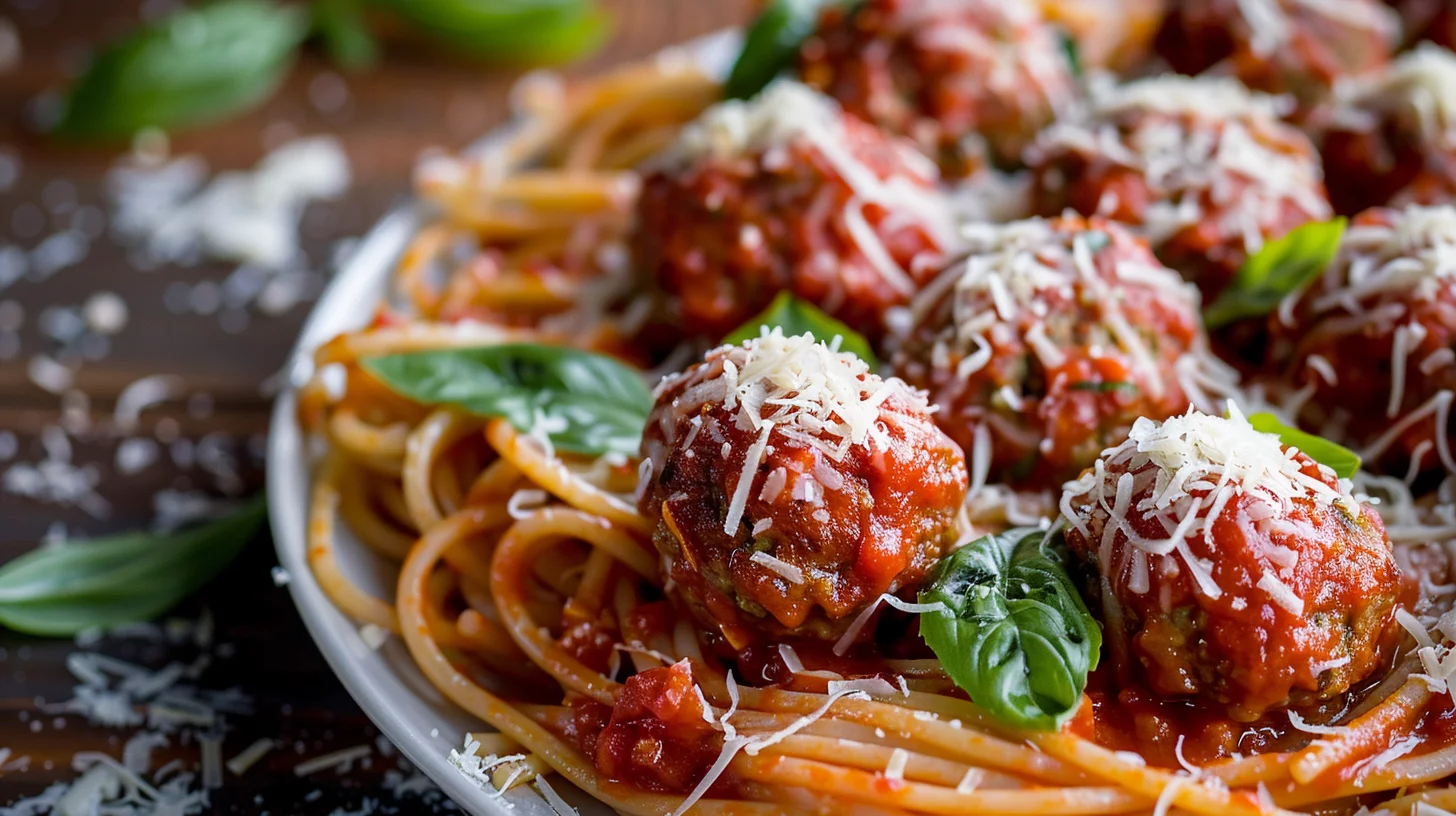 Spaghetti & Italian Meatballs