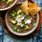 Spicy Black Bean Soup