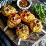 Spooky Halloween Skull Potatoes