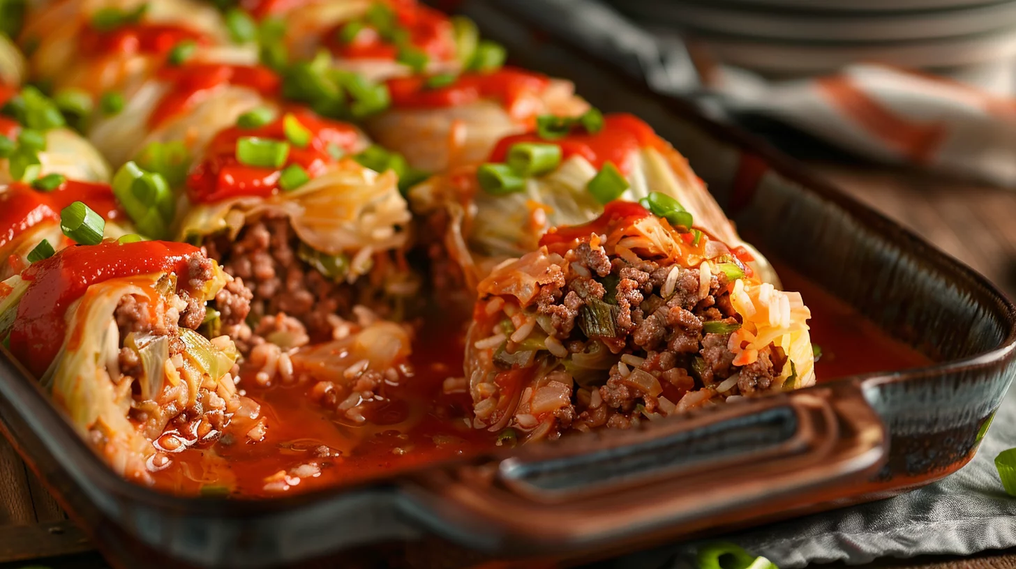 Stuffed Cabbage Roll Casserole