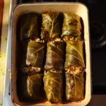 Stuffed Grape Leaves with Rice