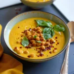 Sweet Potato Coconut Curry Soup