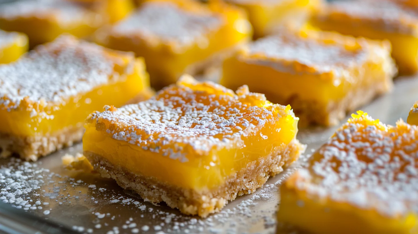 Tangy Lemon Dessert Bars