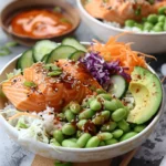 Teriyaki Salmon Power Bowls