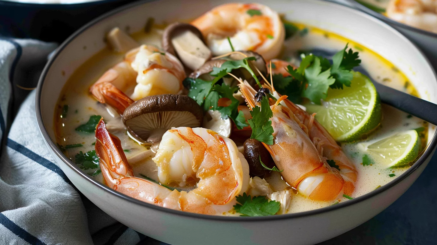 Thai Coconut Chicken Soup