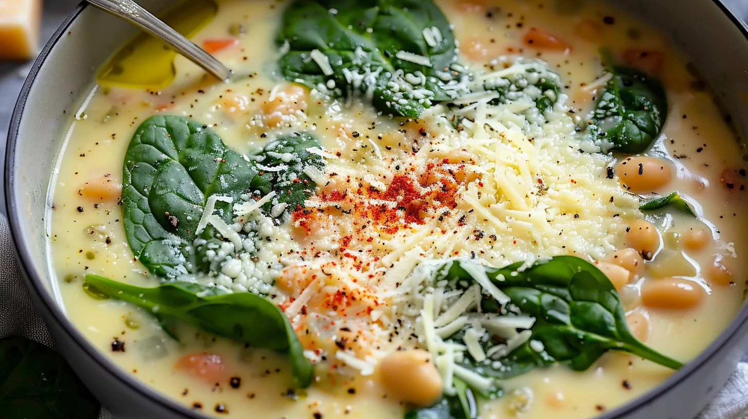 Tuscan Parmesan Cream Soup