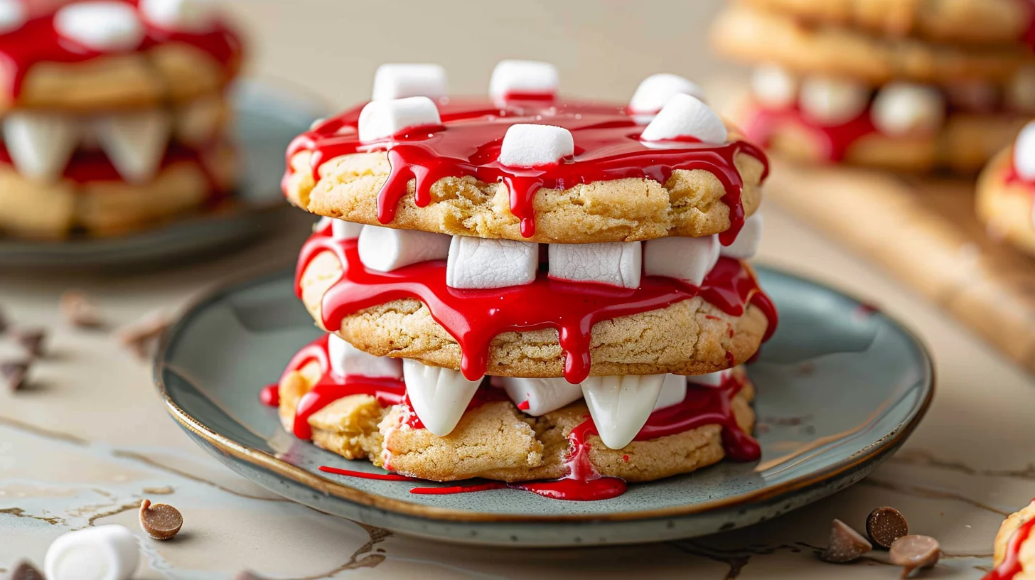 Vampire Fang Cookies