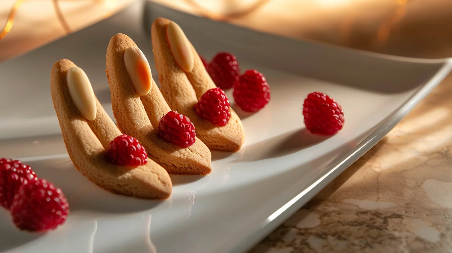 Wicked Witch Finger Cookies
