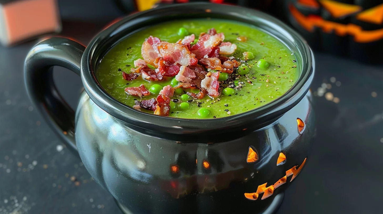 Witches Brew Green Pea Soup