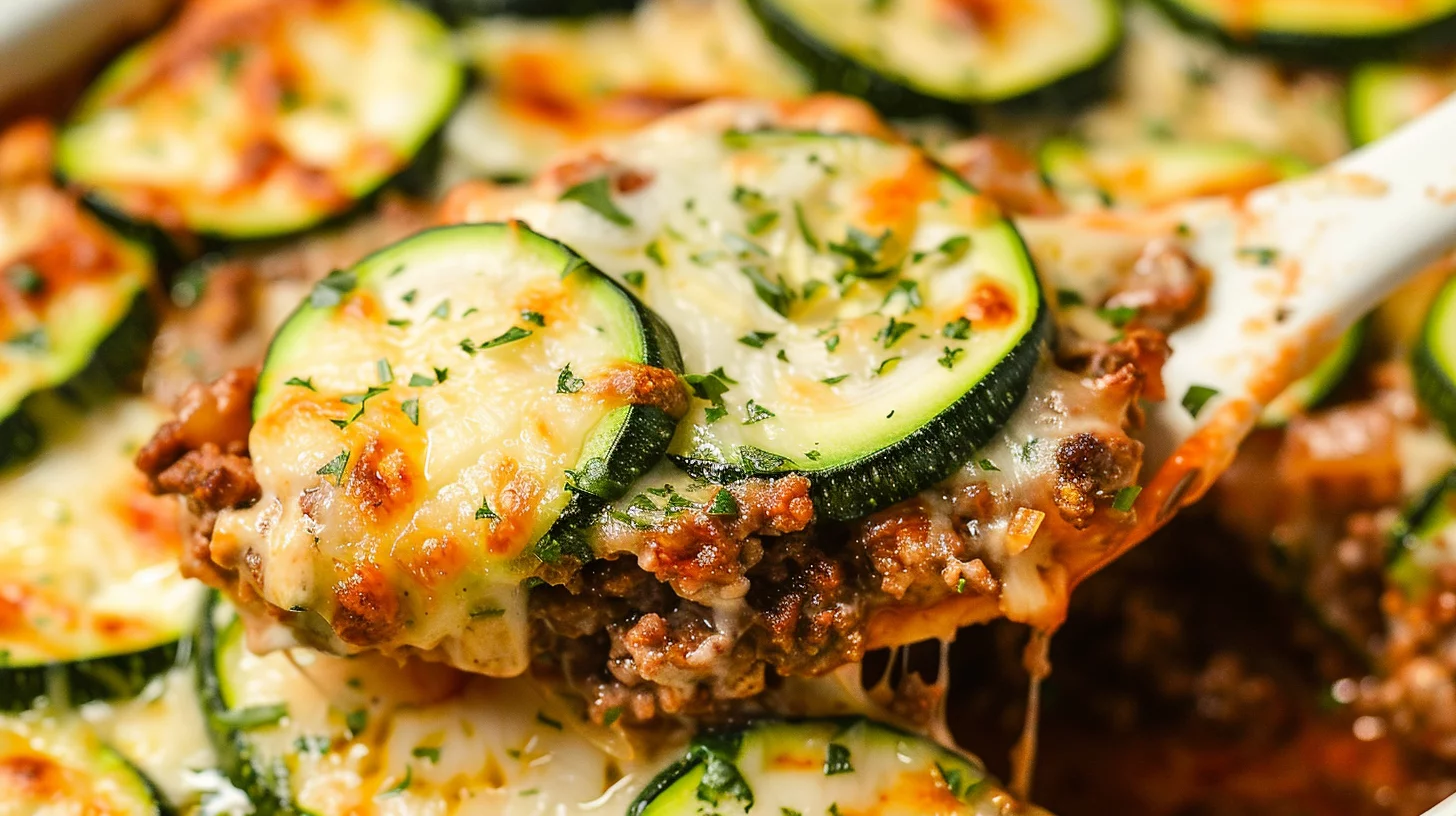 Zucchini Hamburger Casserole