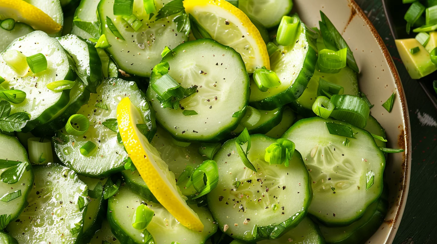 Avocado Cucumber Salad