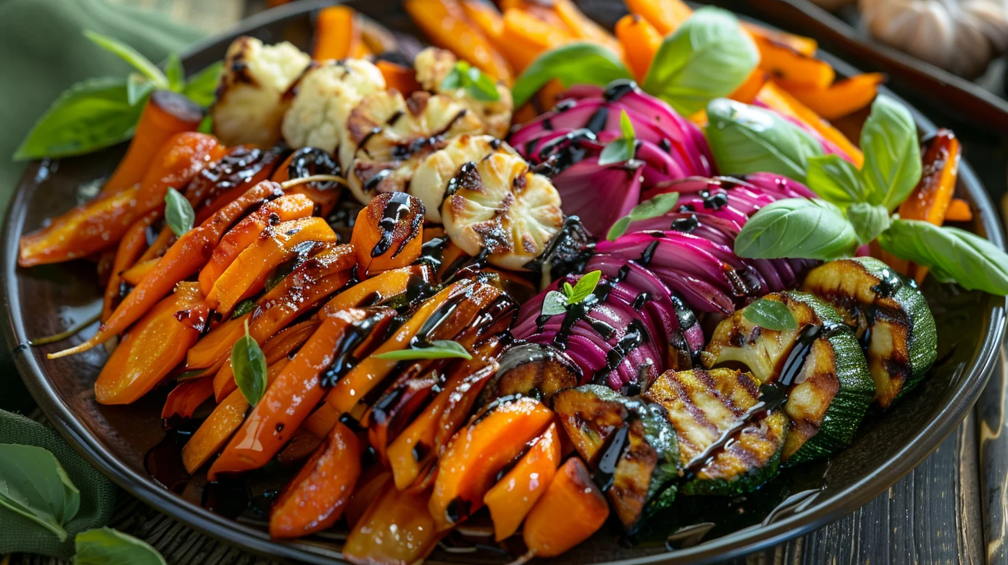 Balsamic Glazed Veggies