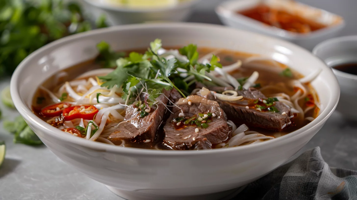 Beef Pho Noodle Soup